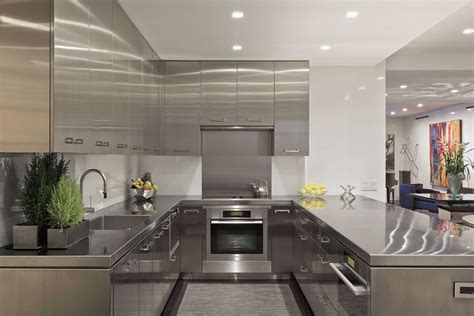 kitchen cabinets stainless steel construction|stainless steel interior kitchen cabinets.